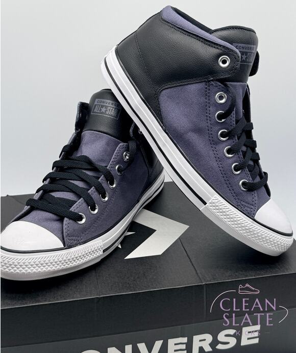 Converse Other - Converse Chuck Taylor All Star High Street Mid Black/White Men's 9 NIB